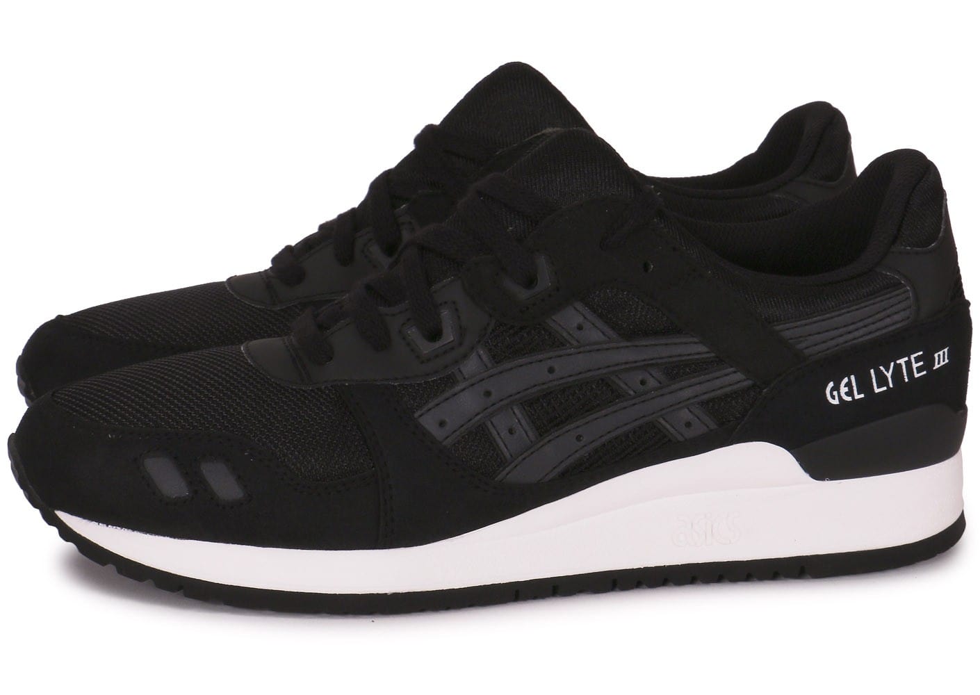 asics fille noir