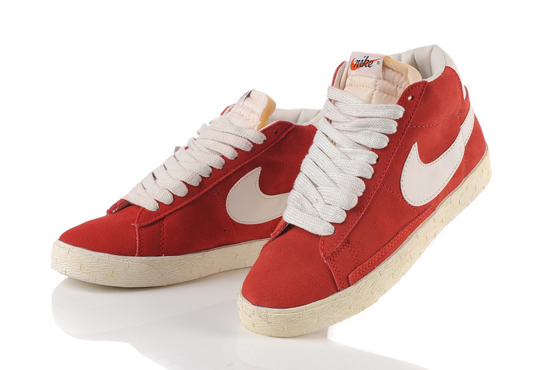 nike blazer high femme brun