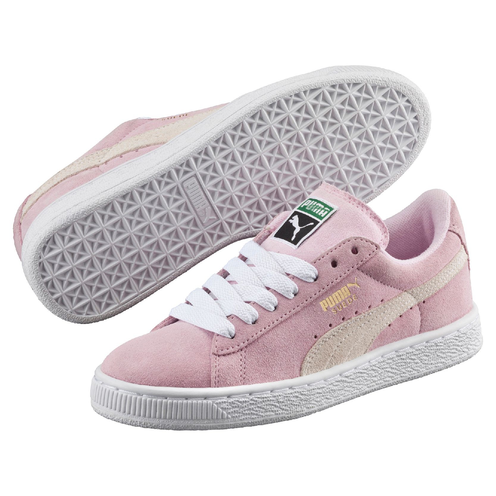 puma suede rose pale pas cher